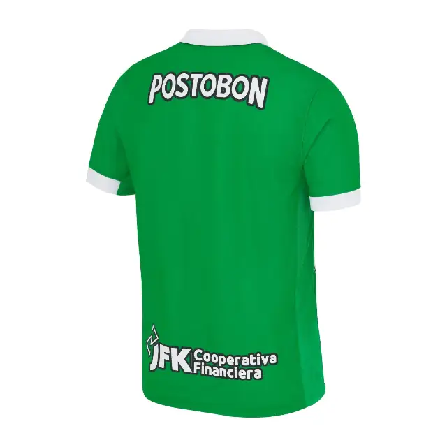Camiseta Atlético Nacional primera equipación 2026/27 (espalda)