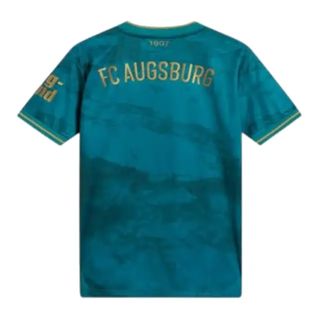 Camiseta Augsburg segunda equipación 2026/27 (espalda)