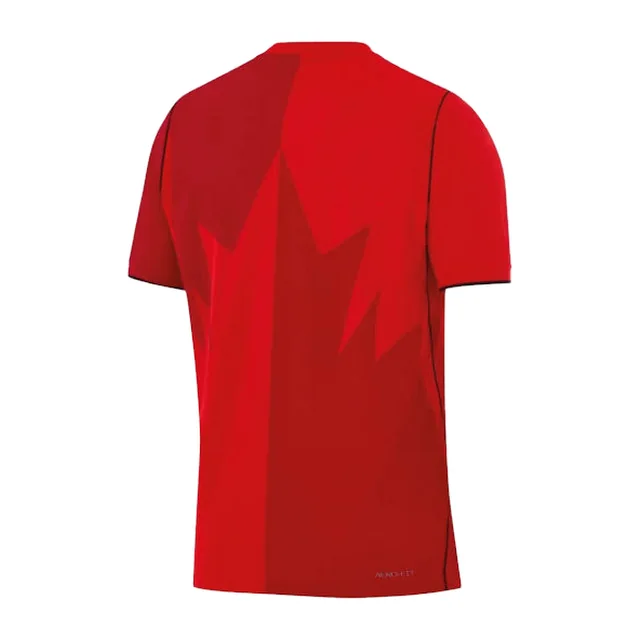 Camiseta Canadá local Mundial 2026 (espalda)