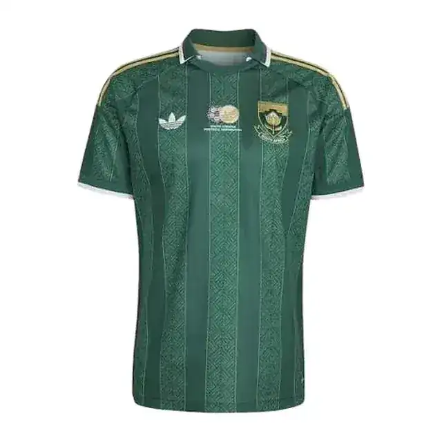 Camiseta Sudáfrica visitante Mundial 2026